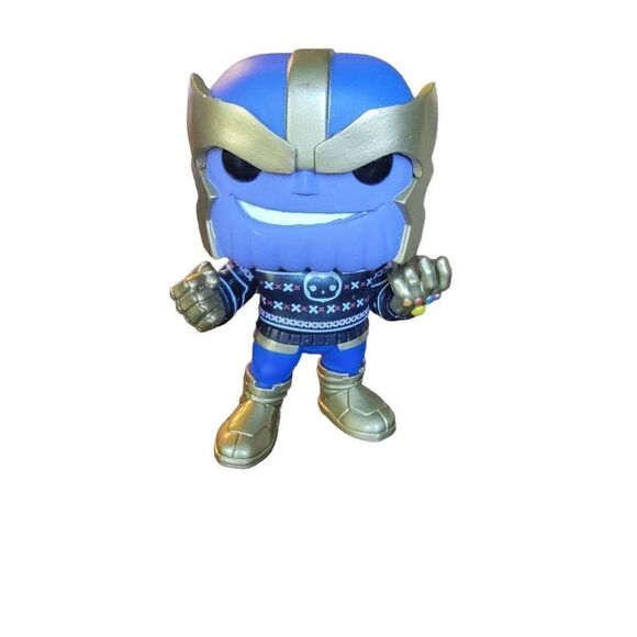 Funko Pop! Marvel Thanos Holiday Edition - Picture 1 of 5